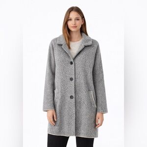 NVLT Gray Wool Teddy Jacket